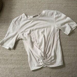 Wilfred White Short Sleeve Top